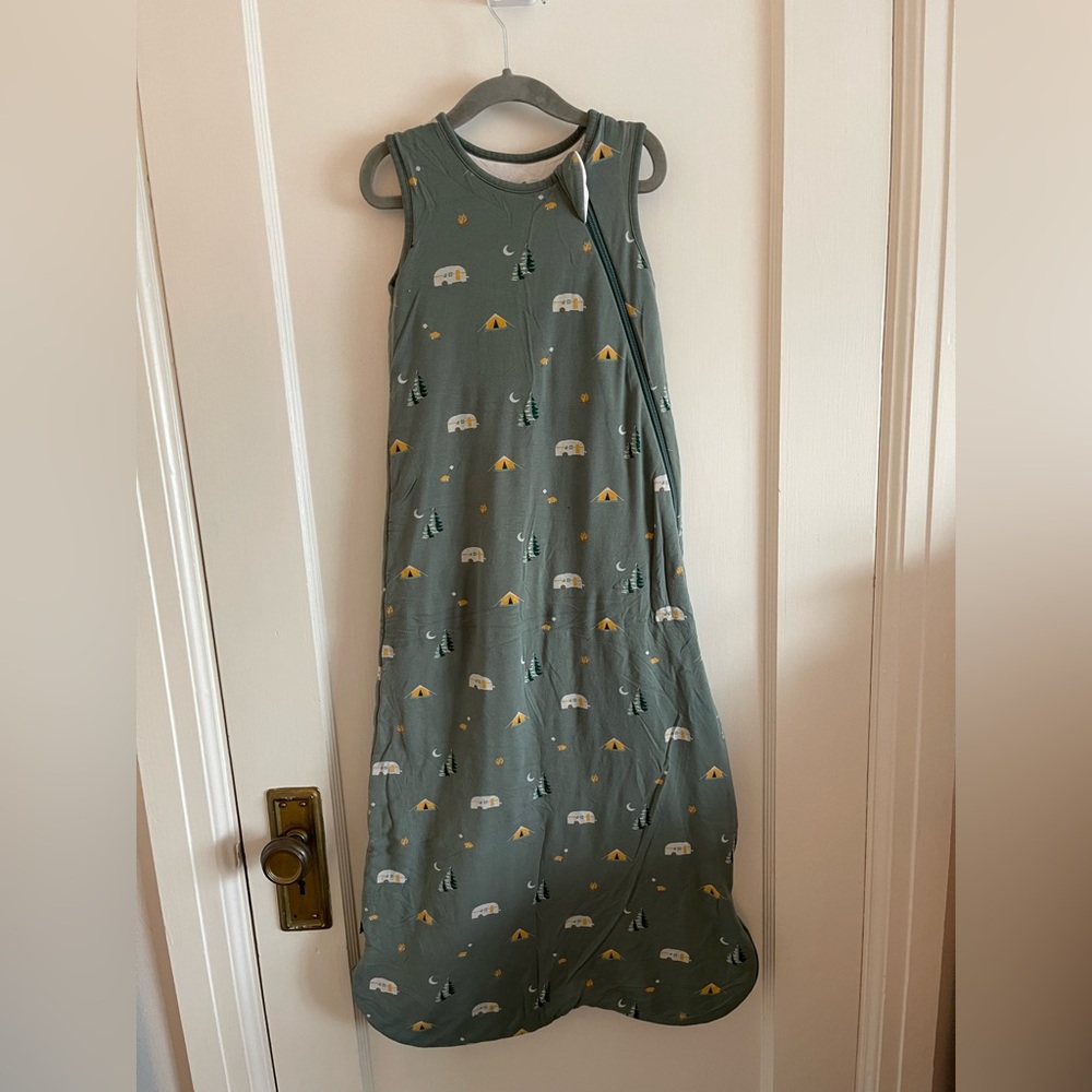 Kyte BABY Green Camping Print Sleep Sack